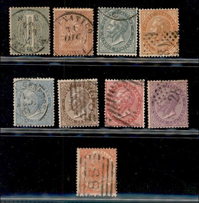 Italia / Regno / Vittorio Emanuele II / Posta Ordinaria