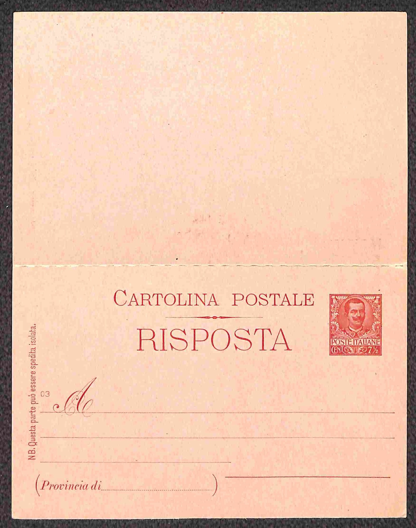 Italia / Regno / Posta Ordinaria