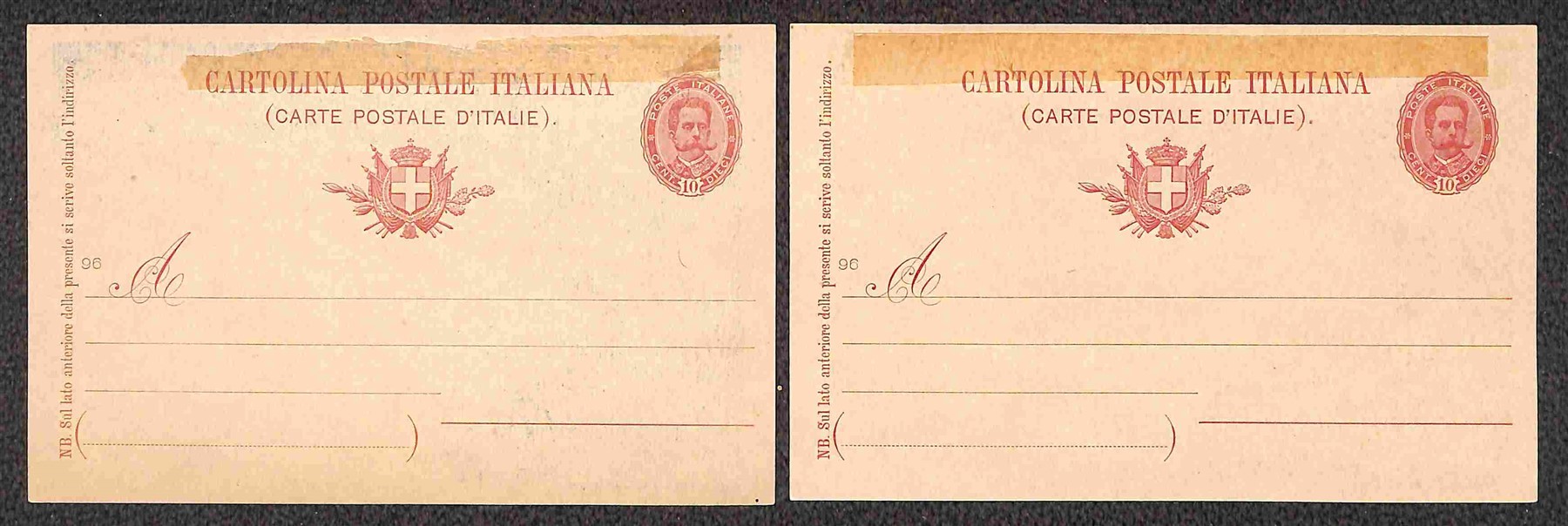 Italia / Regno / Posta Ordinaria