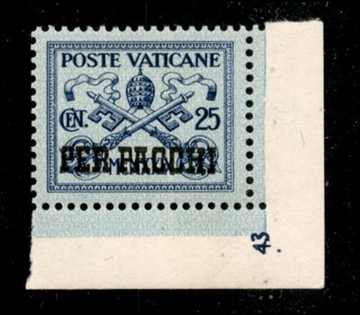 Vaticano / Pacchi Postali