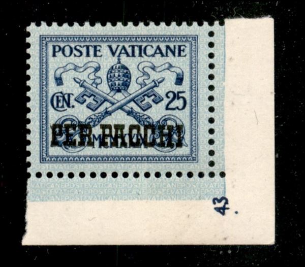 VATICANO / Pacchi postali