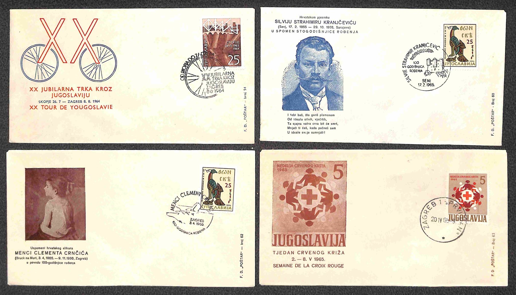 Jugoslavia / Posta Ordinaria
