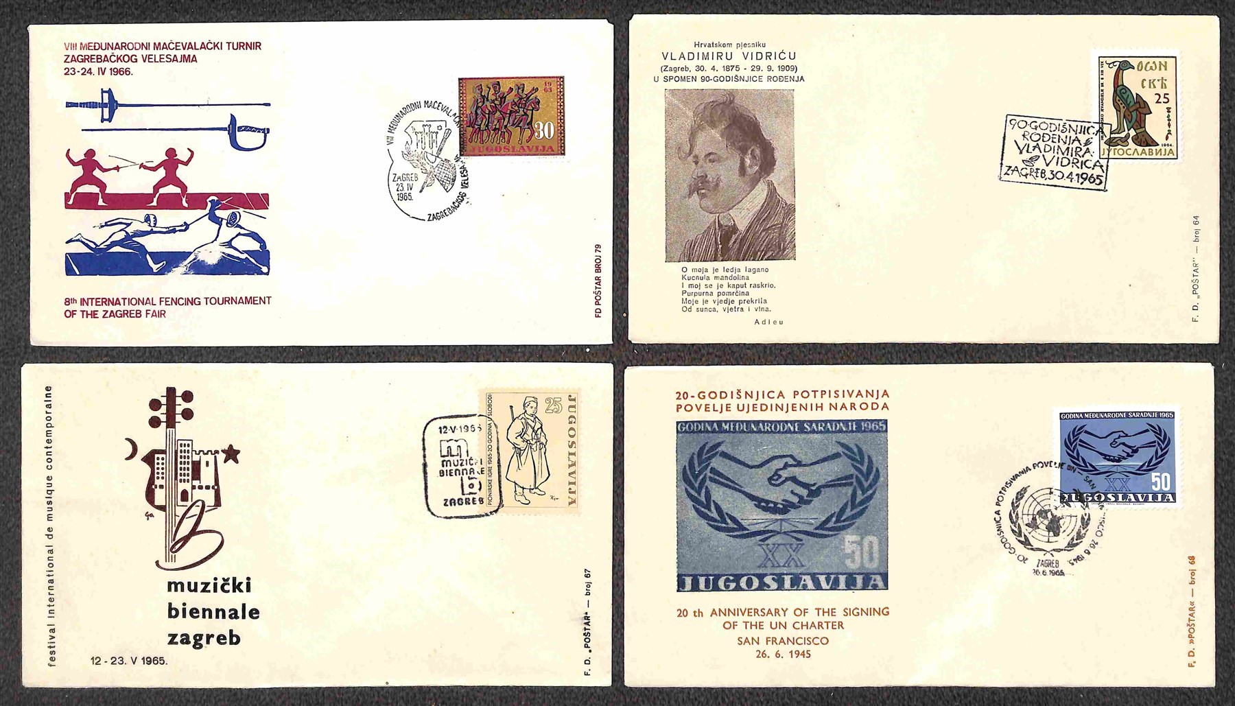 Jugoslavia / Posta Ordinaria