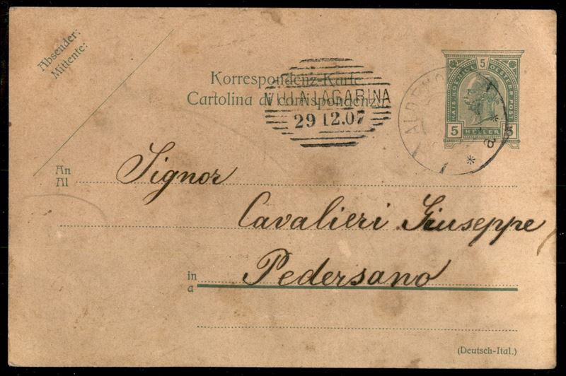 ITALIA / Antichi Stati Italiani / Lombardo Veneto / Territori italiani d'Austria / Posta ordinari...