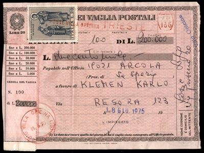 Italia / Repubblica / Posta Ordinaria