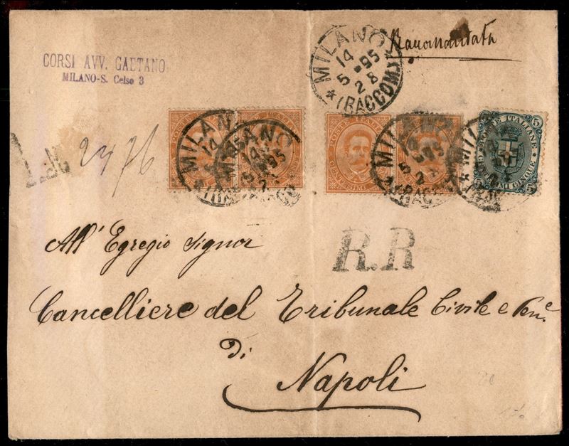 Italia / Regno / Umberto i / Posta Ordinaria