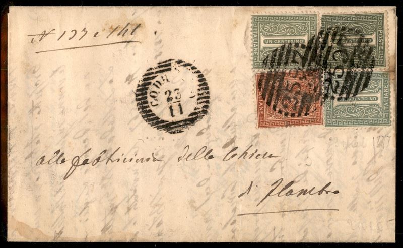 Italia / Regno / Vittorio Emanuele II / Posta Ordinaria