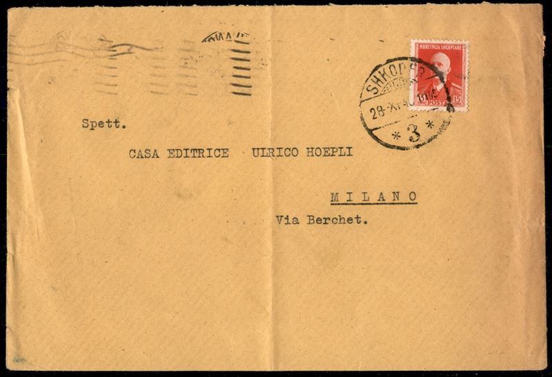 Italia / Occupazioni II Guerra Mondiale / Albania / Posta Ordinaria