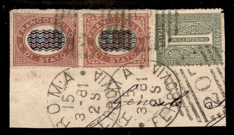 Italia / Regno / Umberto i / Posta Ordinaria