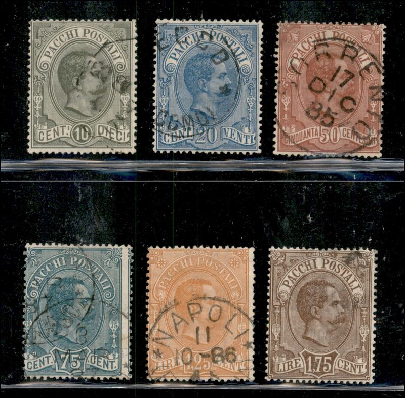 Italia / Regno / Umberto i / Pacchi Postali