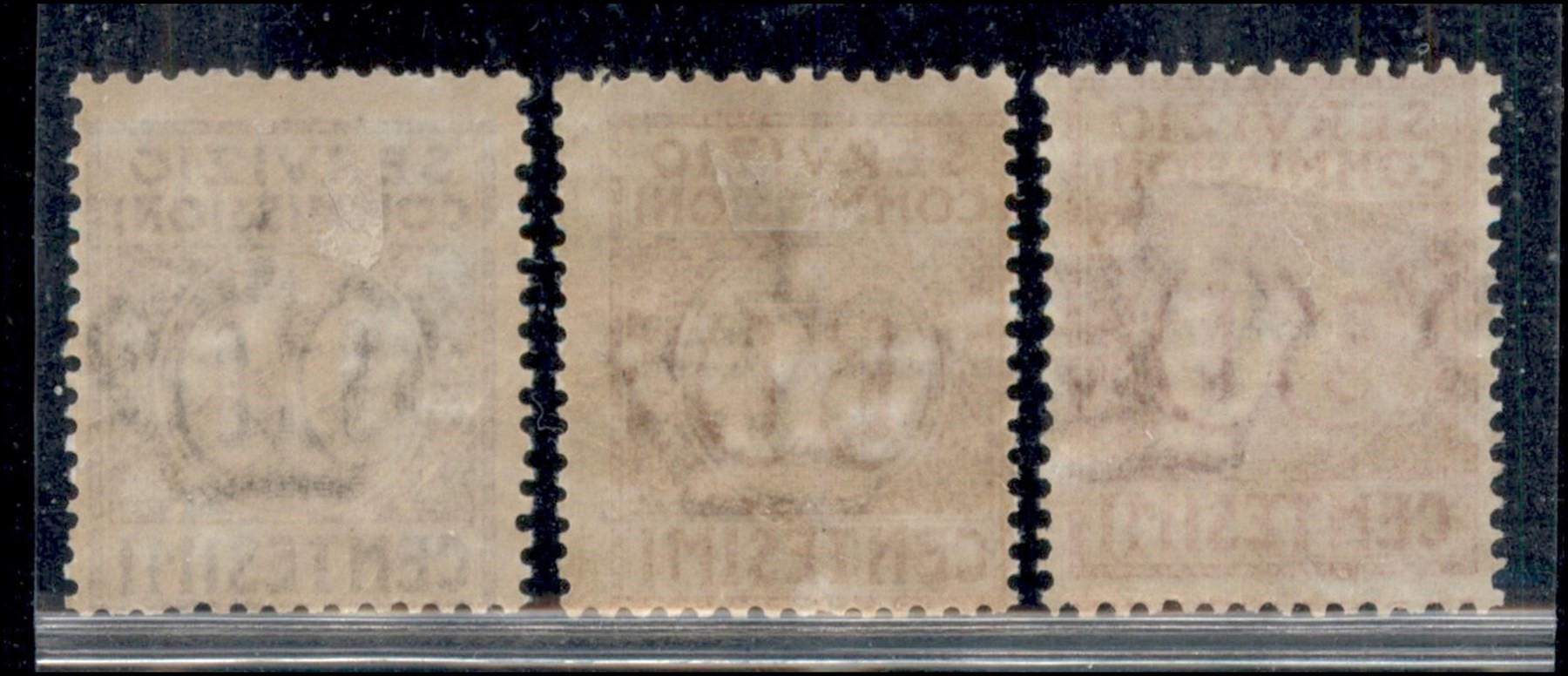 Italia / Regno / Vittorio Emanuele III / Servizio Commissioni