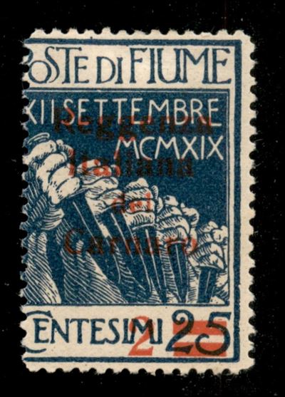Italia / Occupazioni i Guerra Mondiale / Fiume / Posta Ordinaria
