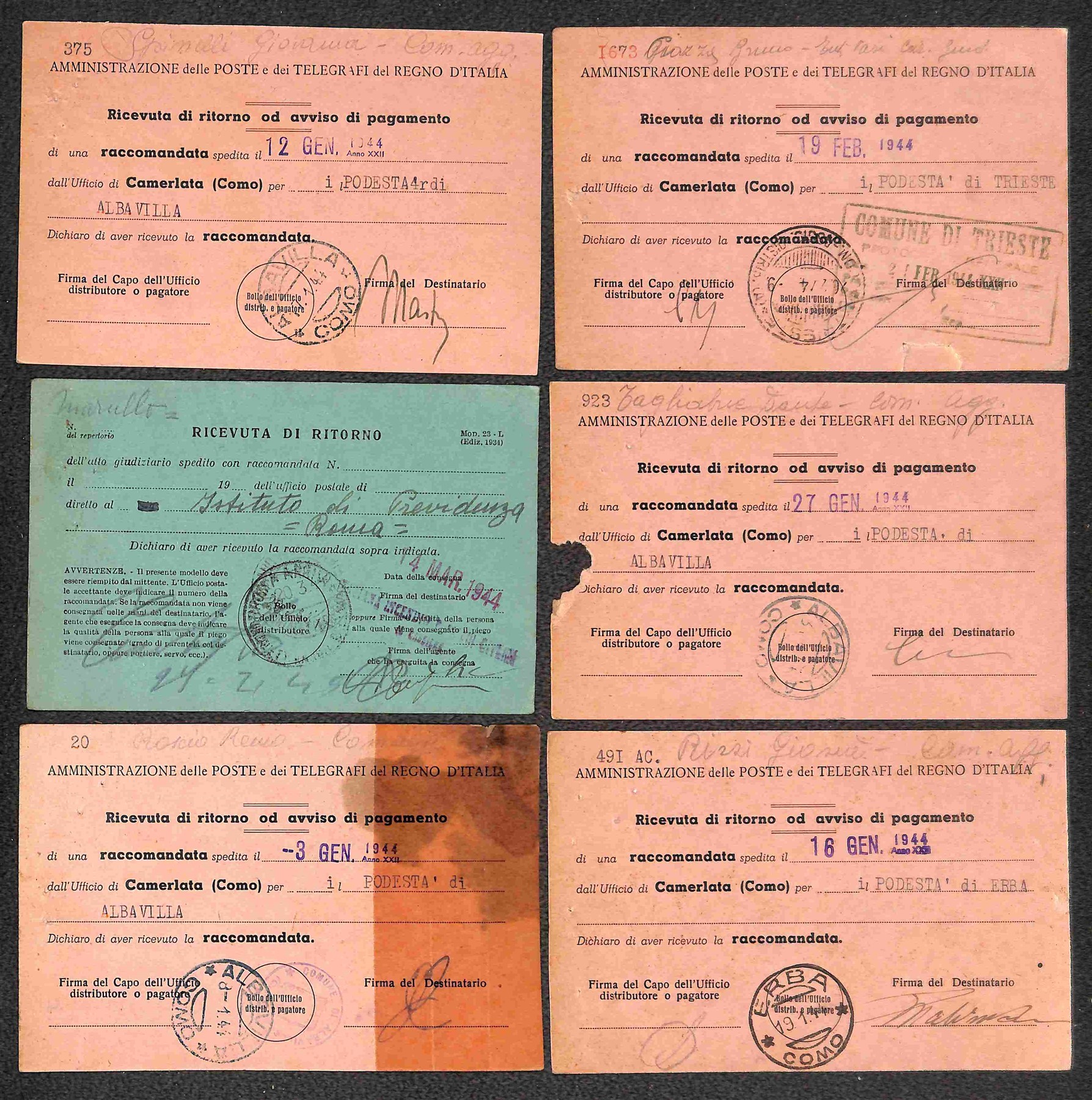 Italia / Regno / Propaganda di Guerra