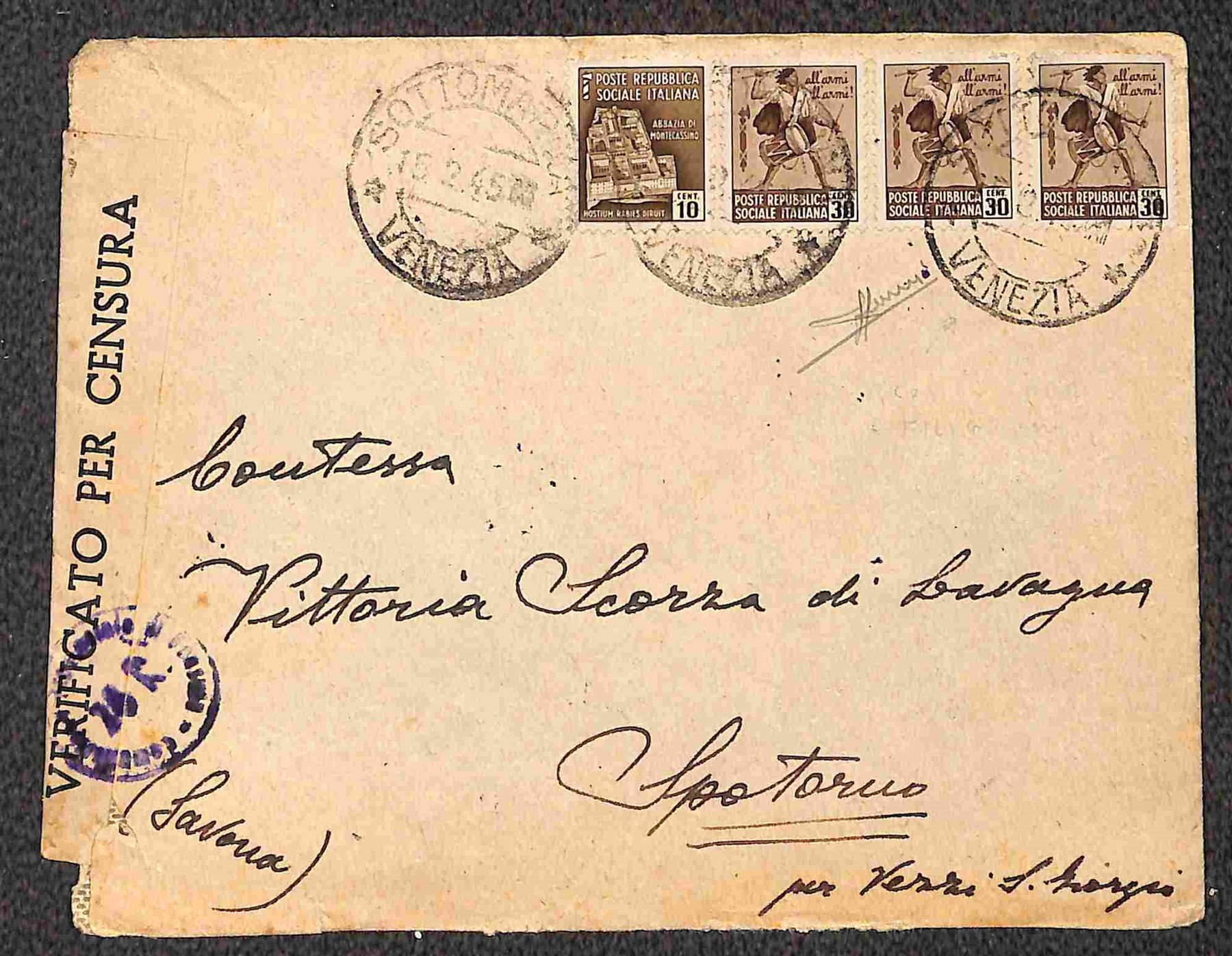 Italia / Rsi / Posta Ordinaria