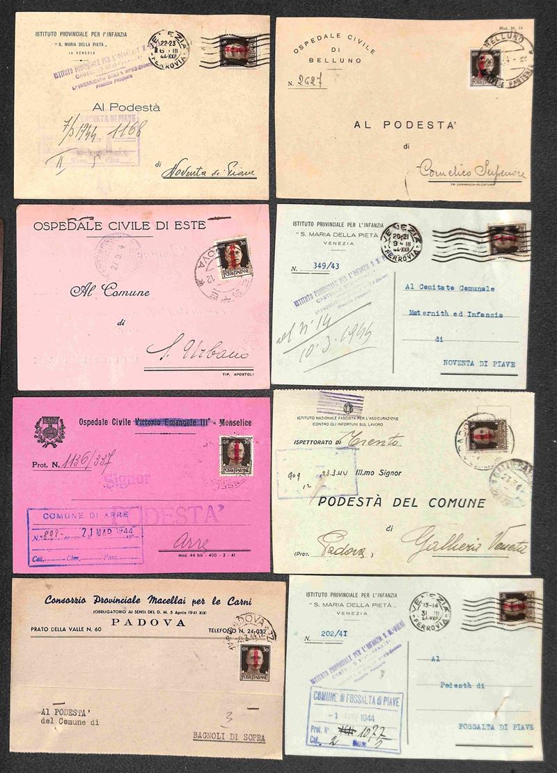 Italia / Rsi / Provvisori / Posta Ordinaria