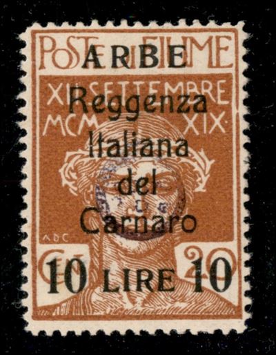 Italia / Occupazioni i Guerra Mondiale / Arbe / Non Emessi