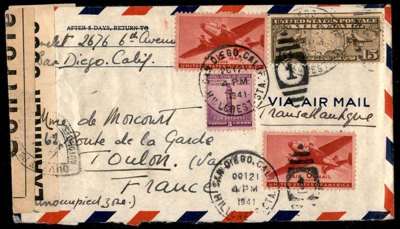 Stati Uniti D'america / Aerogrammi