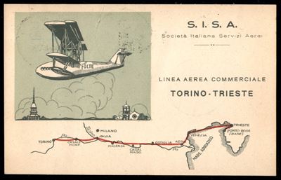 Italia / Regno / Vittorio Emanuele III / Aerogrammi