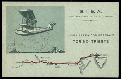 Italia / Regno / Vittorio Emanuele III / Aerogrammi