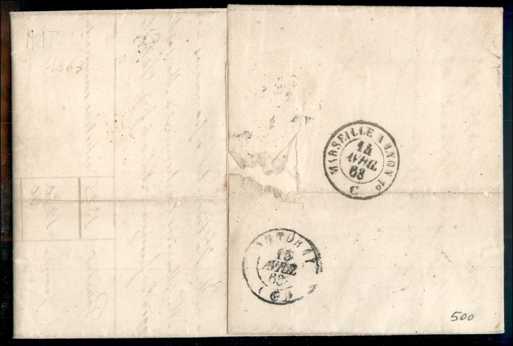 ITALIA / Regno / Vittorio Emanuele II / Posta ordinaria