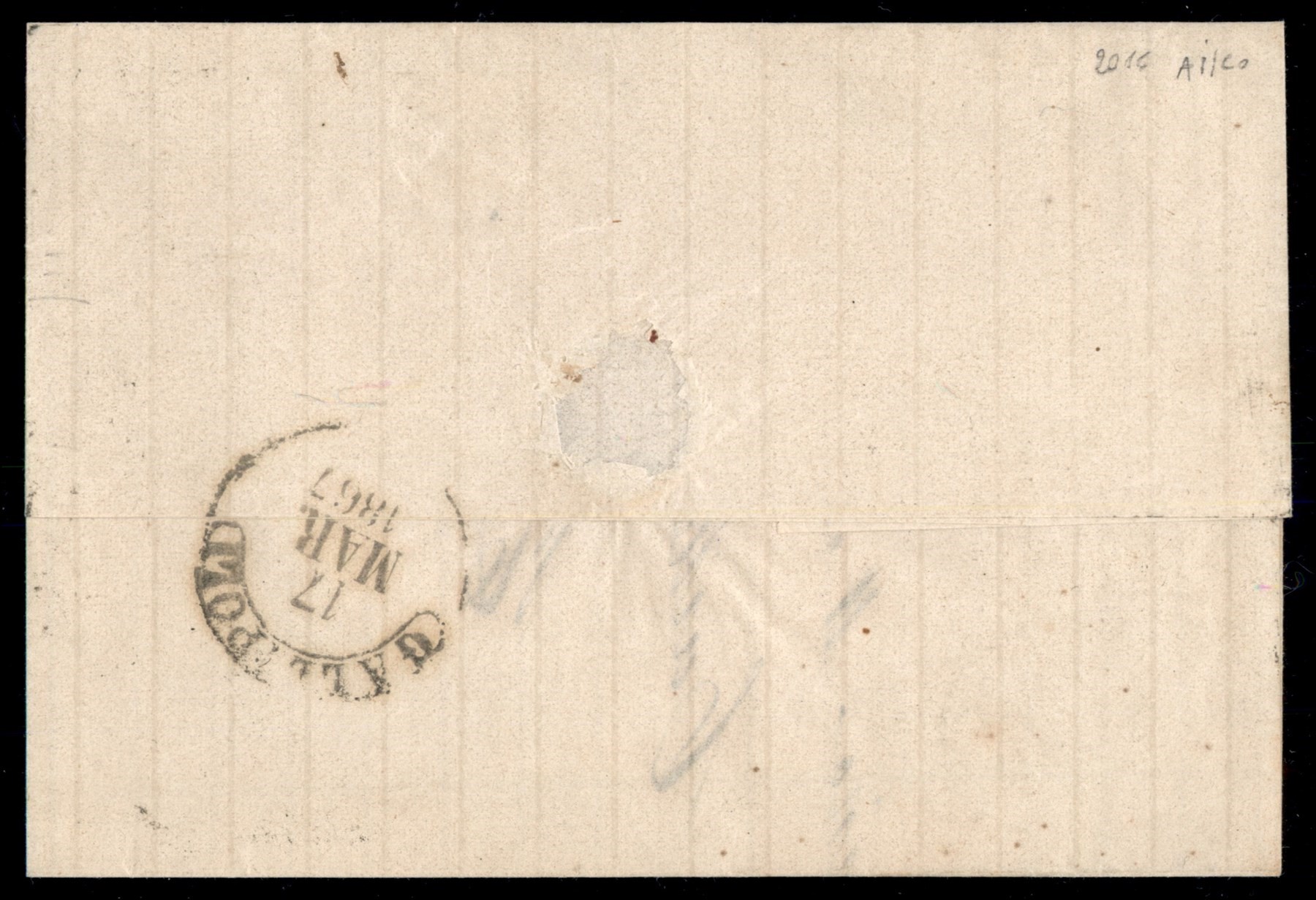 ITALIA / Regno / Vittorio Emanuele II / Posta ordinaria