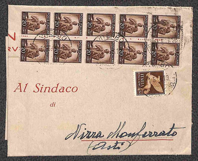 Italia / Regno / Vittorio Emanuele III / Posta Ordinaria + Aerea