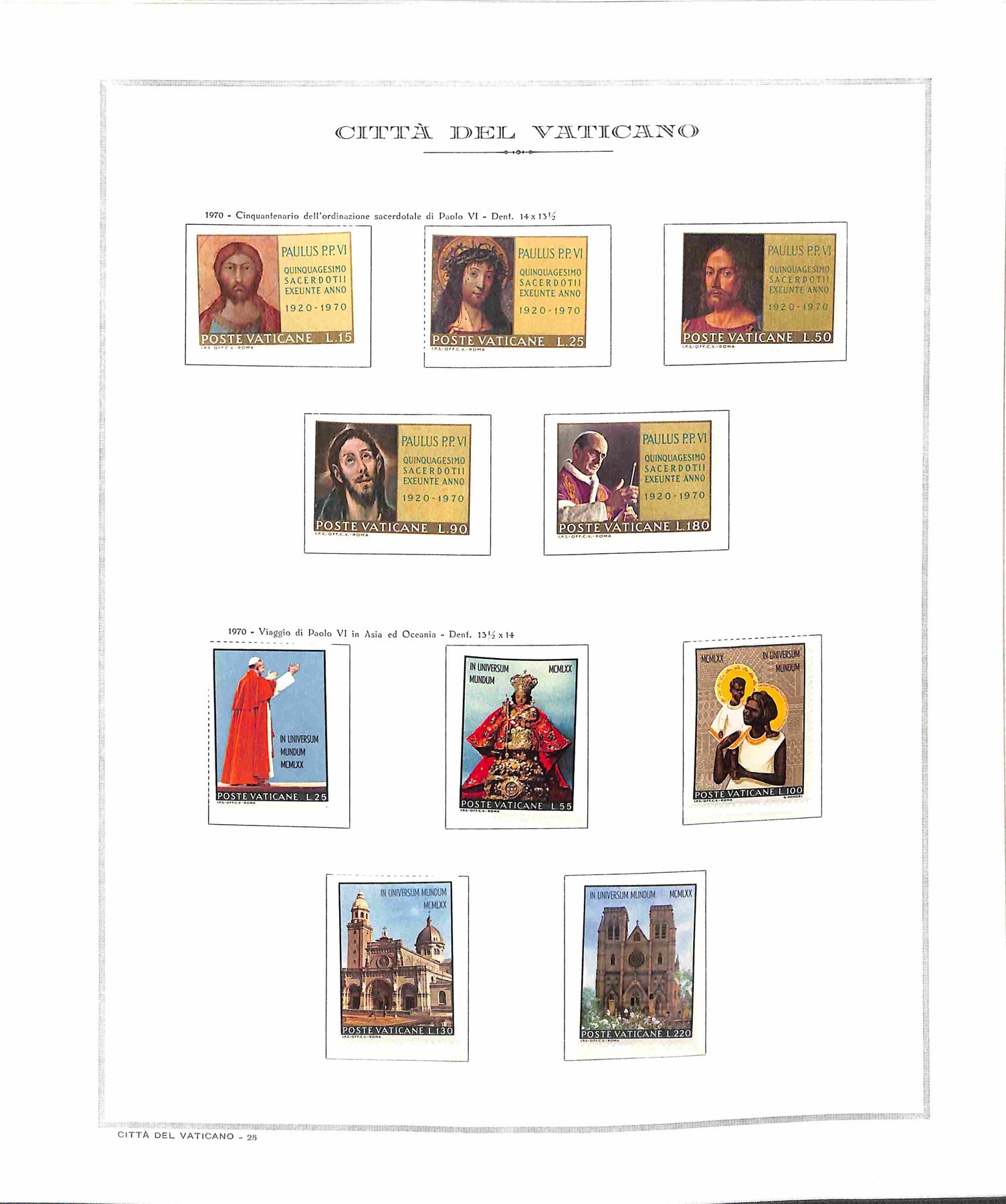 Vaticano / Posta Ordinaria