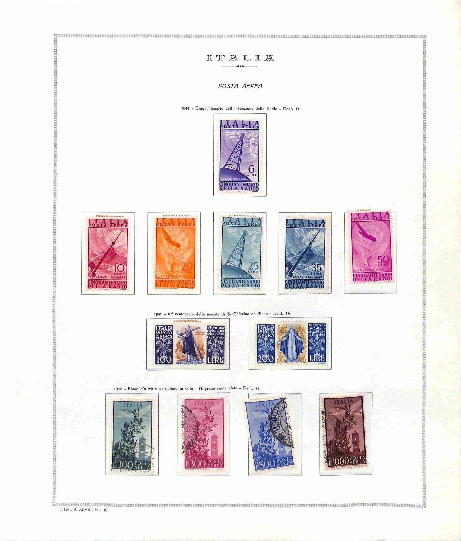 Italia / Repubblica / Posta Ordinaria
