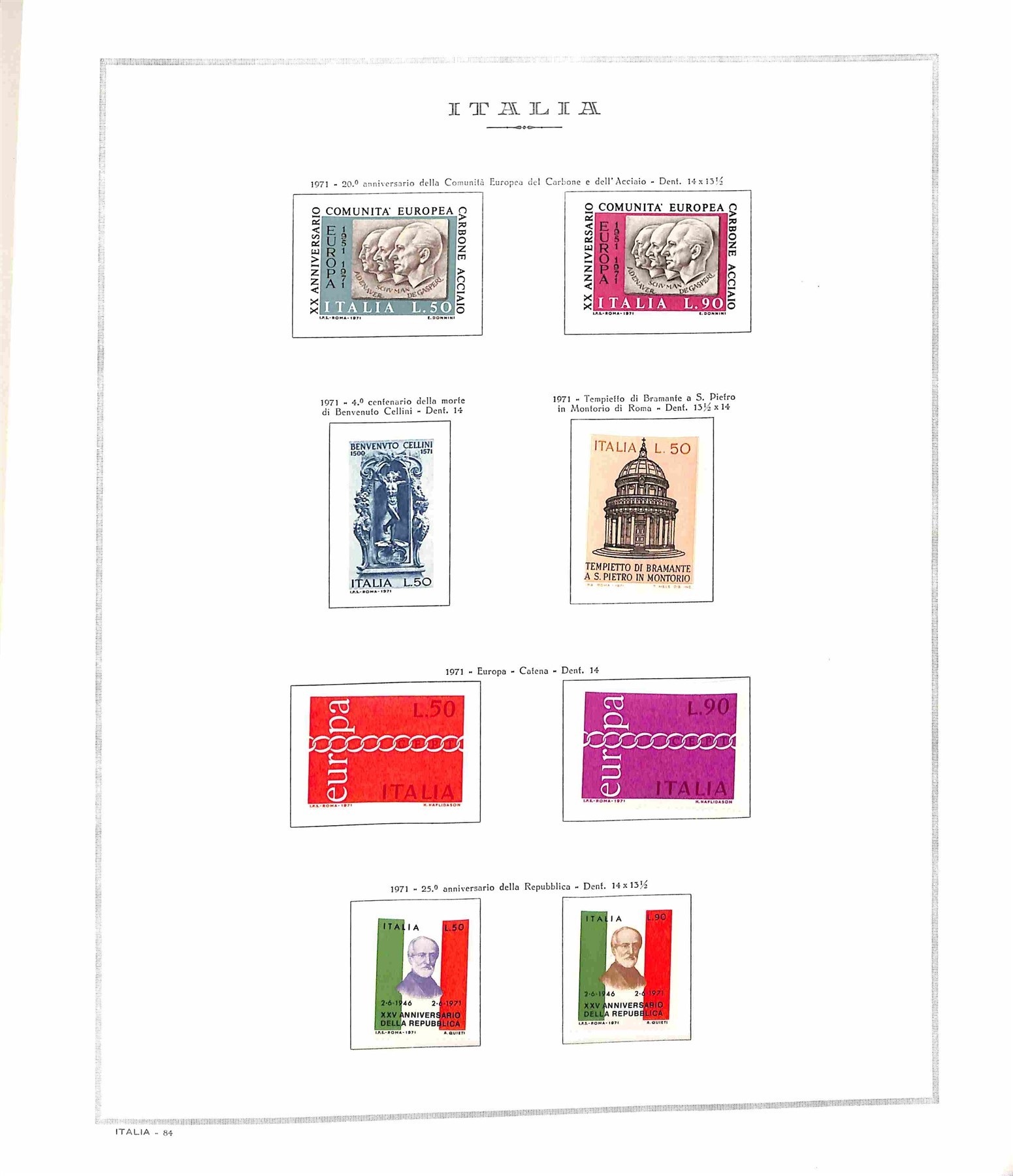 Italia / Repubblica / Posta Ordinaria