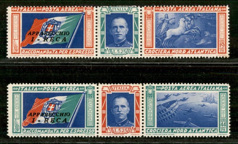 Italia / Regno / Vittorio Emanuele III / Posta Aerea