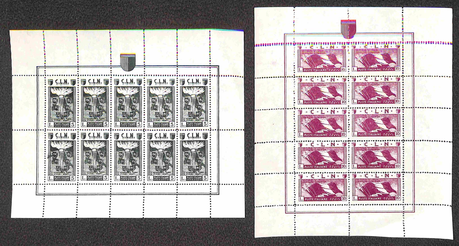 Italia / C.L.n. / Aosta / Posta Ordinaria