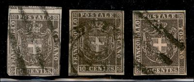 Italia / Antichi Stati Italiani / Toscana / Governo Provvisorio / Posta Ordinaria