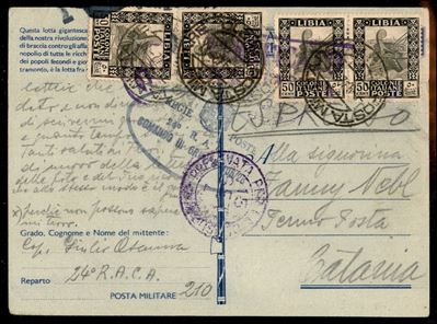 Italia / Colonie / Libia / Posta Militare