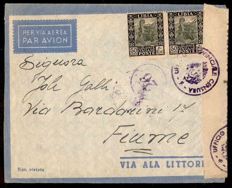 Italia / Colonie / Libia / Aerogrammi