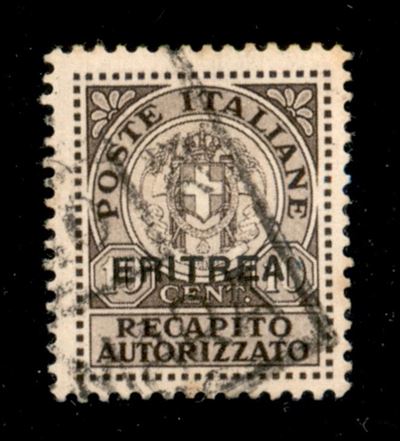 Italia / Colonie / Eritrea / Recapito Autorizzato