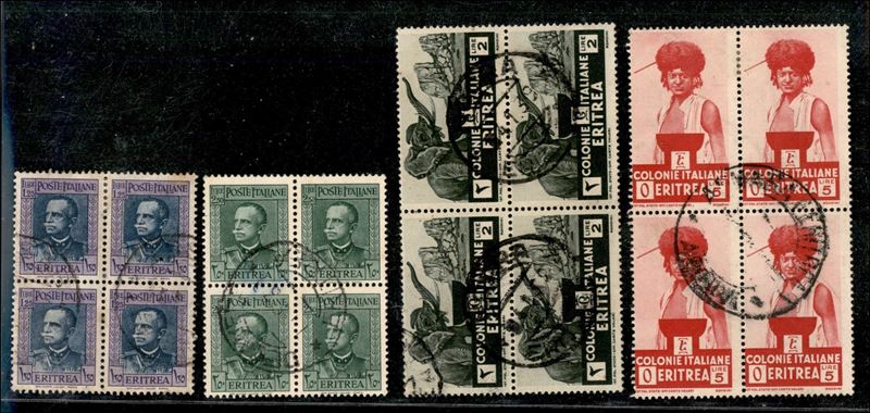 Italia / Colonie / Eritrea / Posta Ordinaria + Aerea