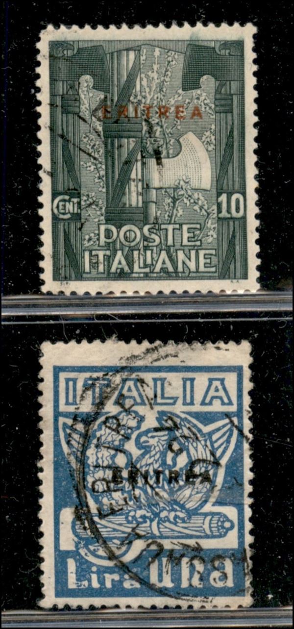 ITALIA / Colonie / Eritrea / Posta ordinaria