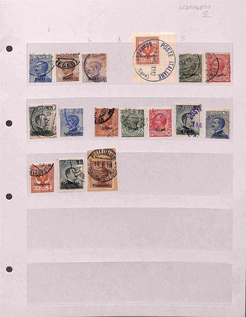 Italia / Colonie / Egeo / Posta Ordinaria