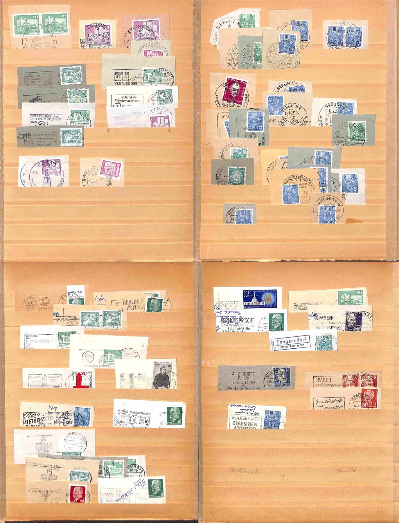 Germania / Ddr / Posta Ordinaria
