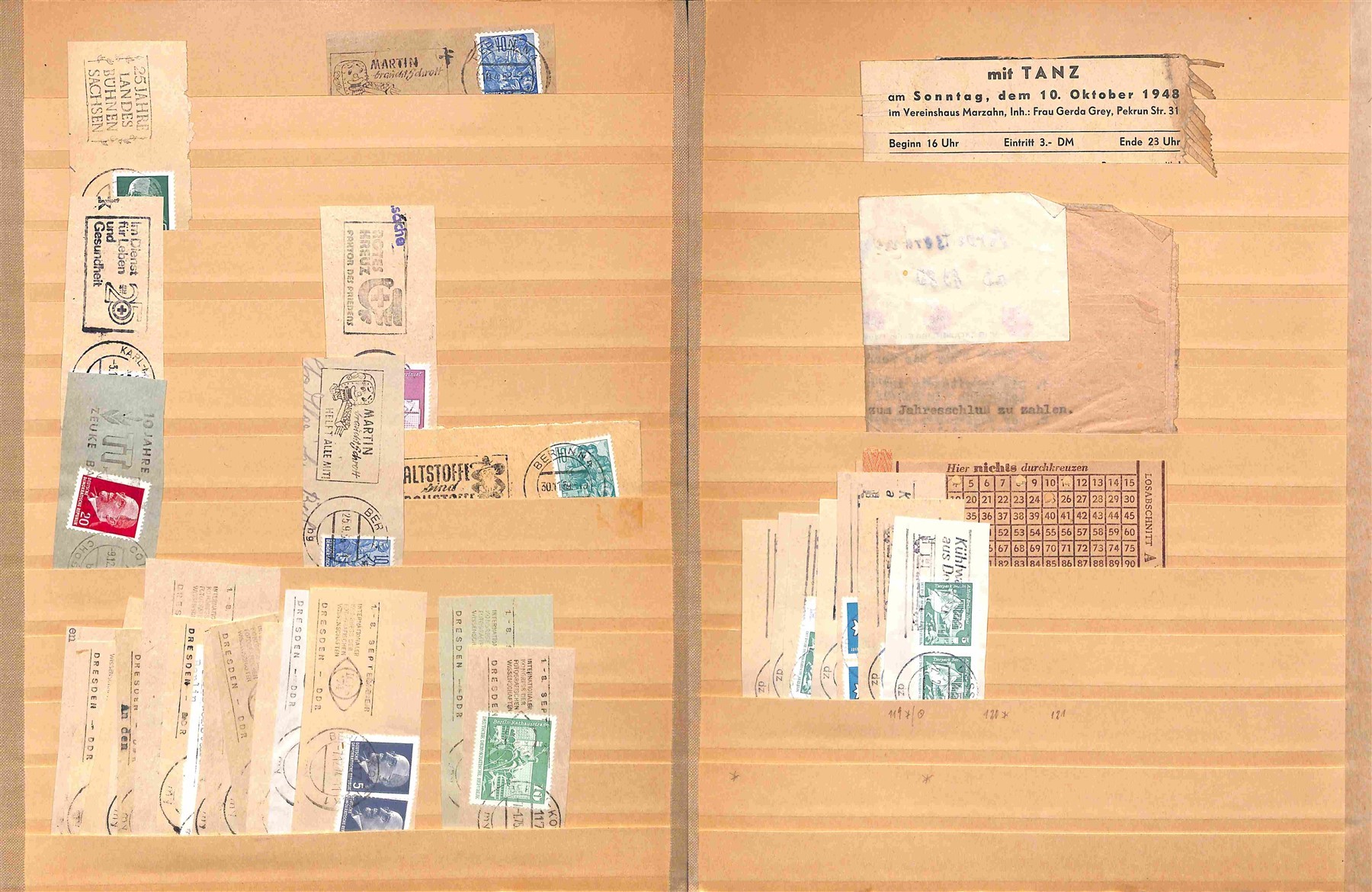 Germania / Ddr / Posta Ordinaria
