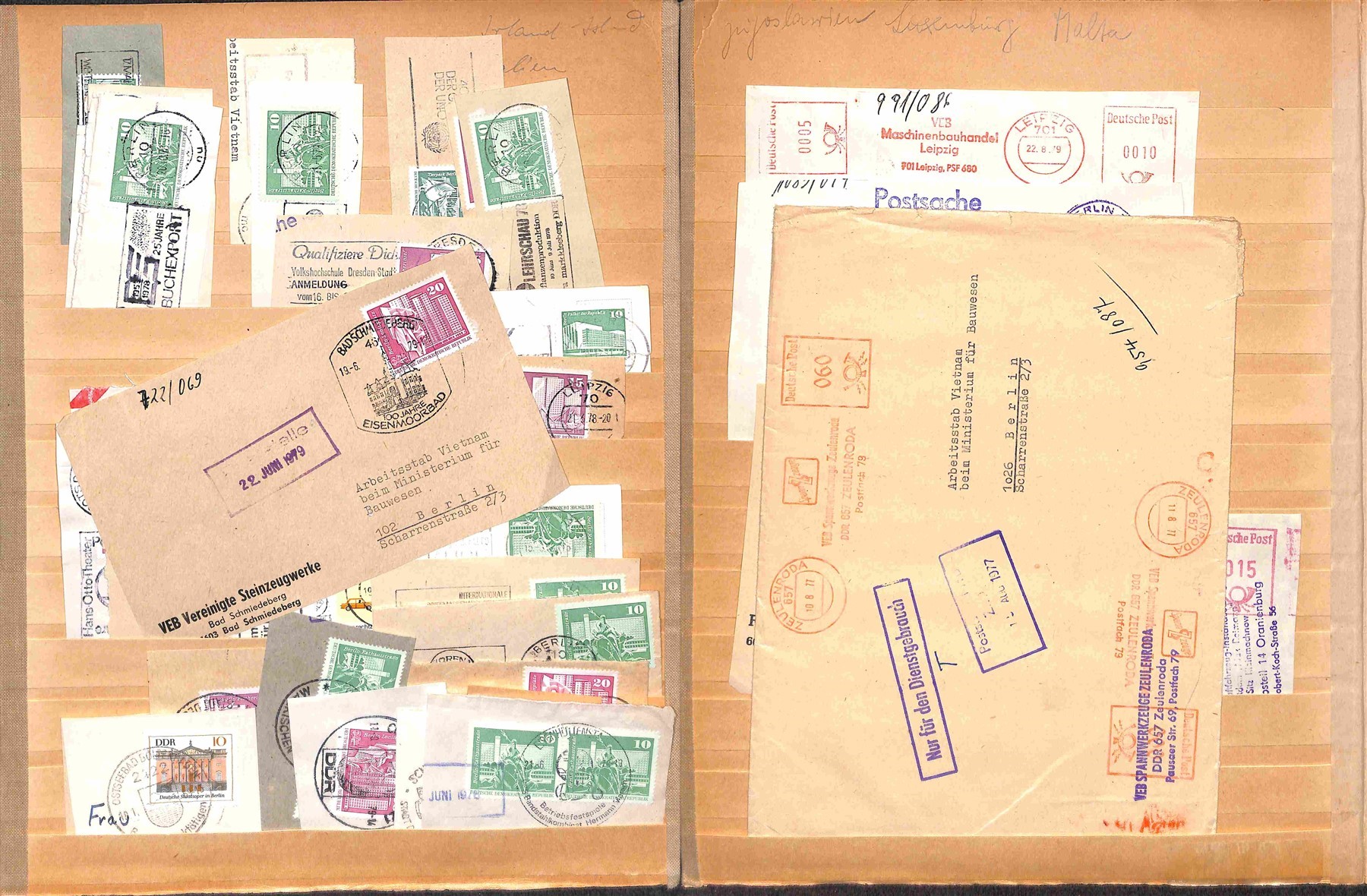 Germania / Ddr / Posta Ordinaria