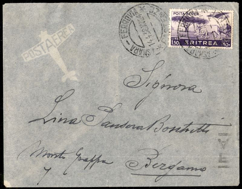 Italia / Colonie / Eritrea / Aerogrammi