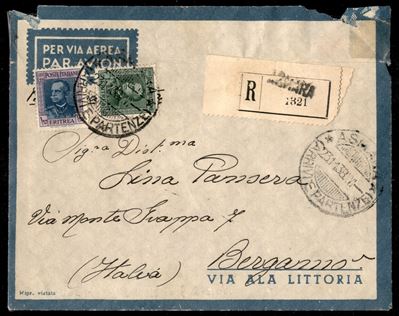 Italia / Colonie / Eritrea / Aerogrammi