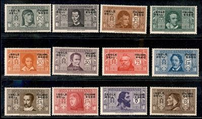 Italia / Colonie / Egeo / Emissioni Generali / Posta Ordinaria + Aerea