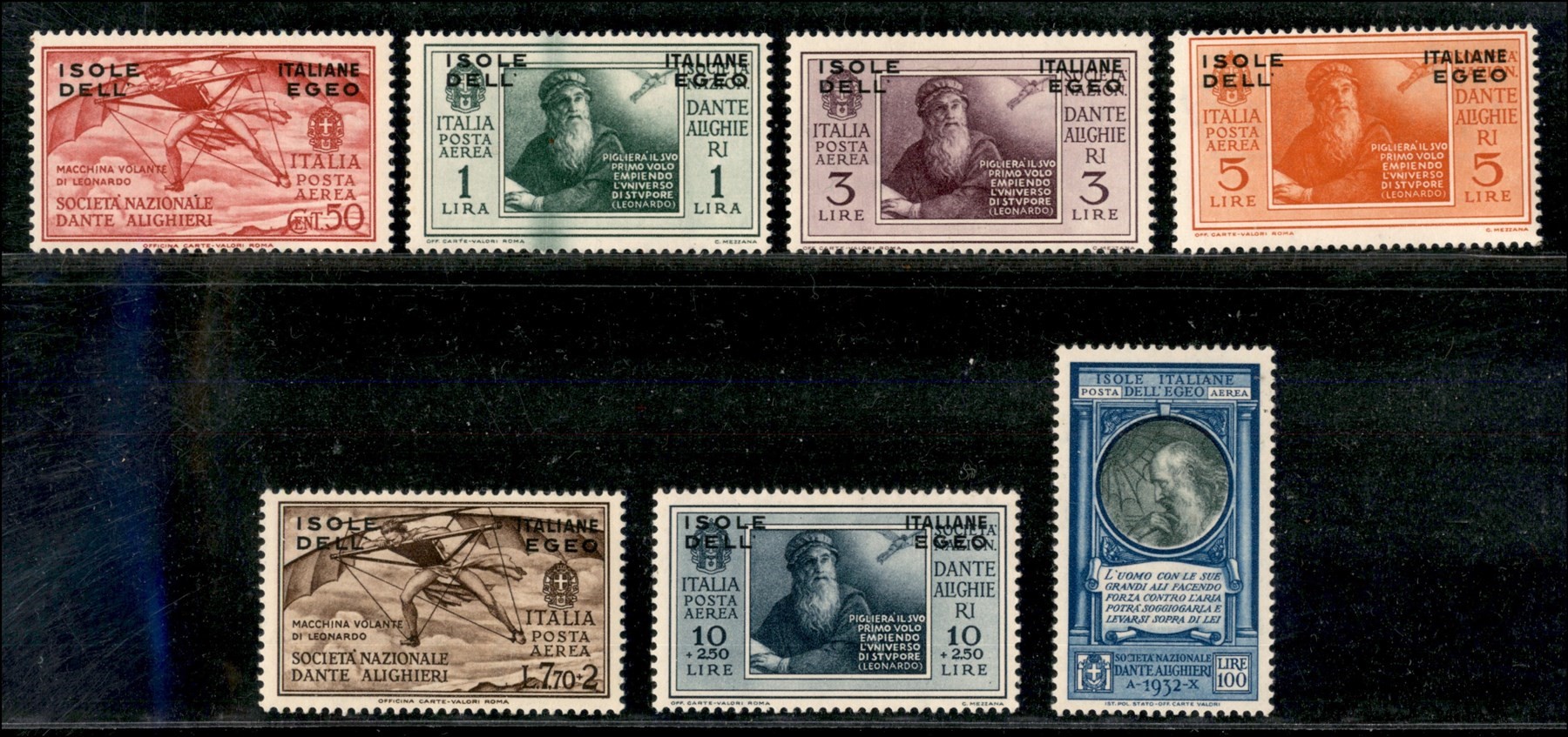 Italia / Colonie / Egeo / Emissioni Generali / Posta Ordinaria + Aerea