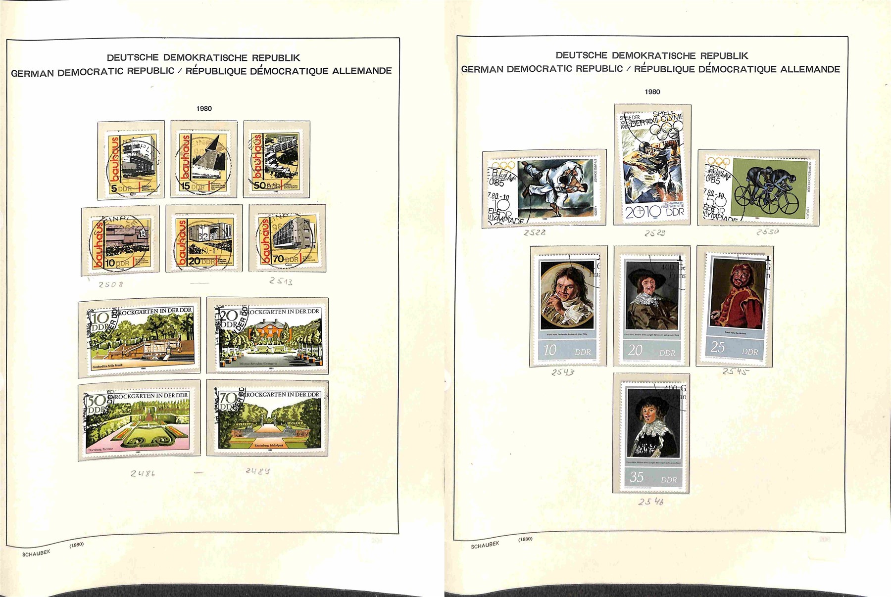 Germania / Ddr / Posta Ordinaria