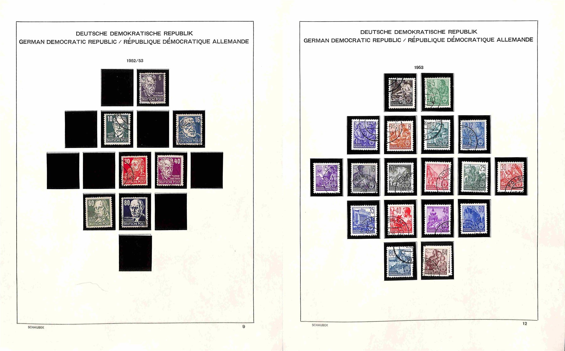 Germania / Ddr / Posta Ordinaria