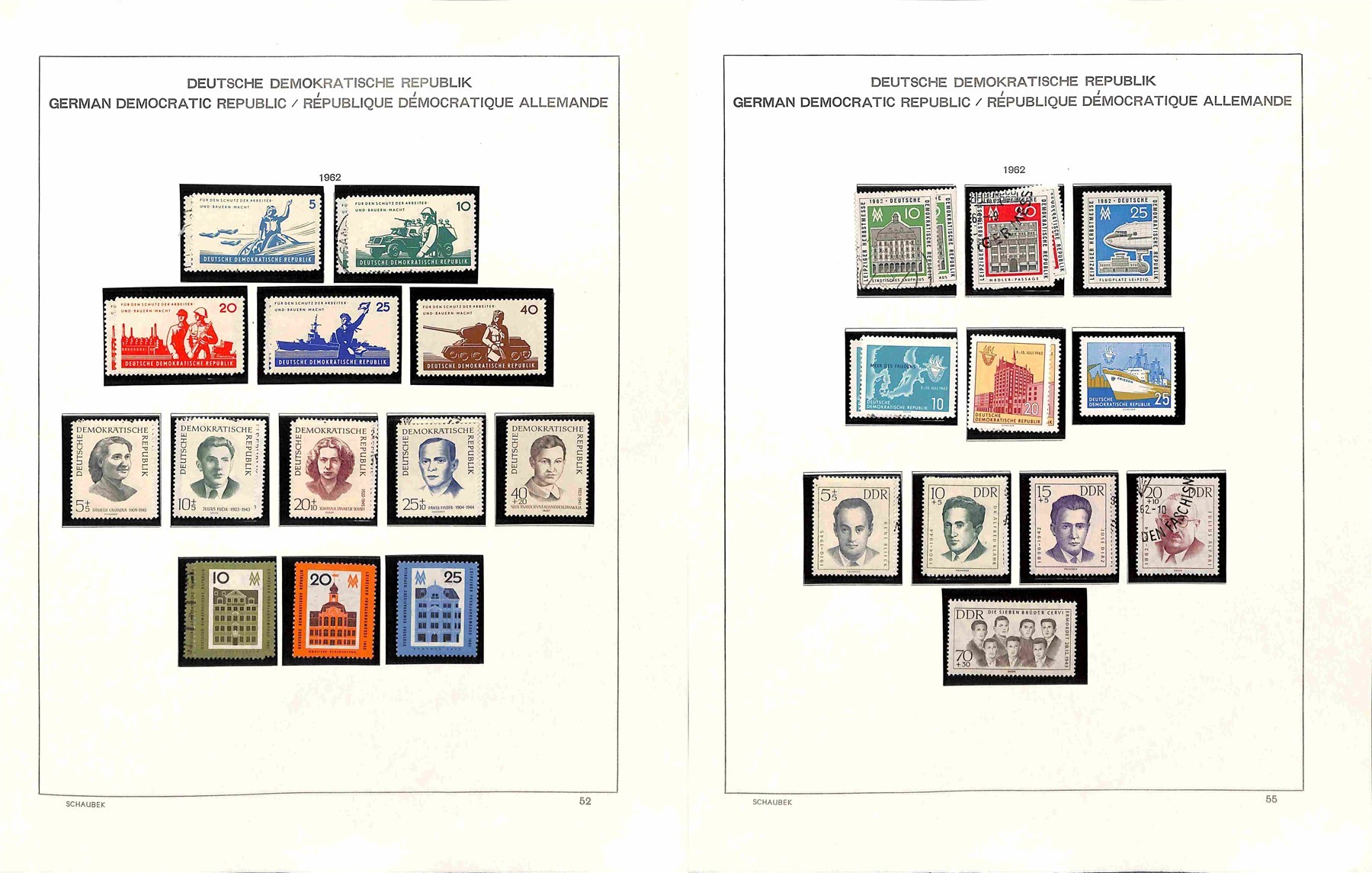 Germania / Ddr / Posta Ordinaria