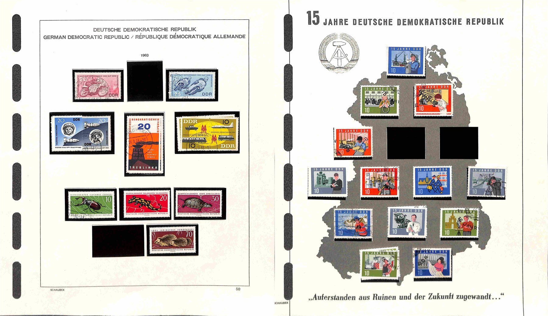Germania / Ddr / Posta Ordinaria