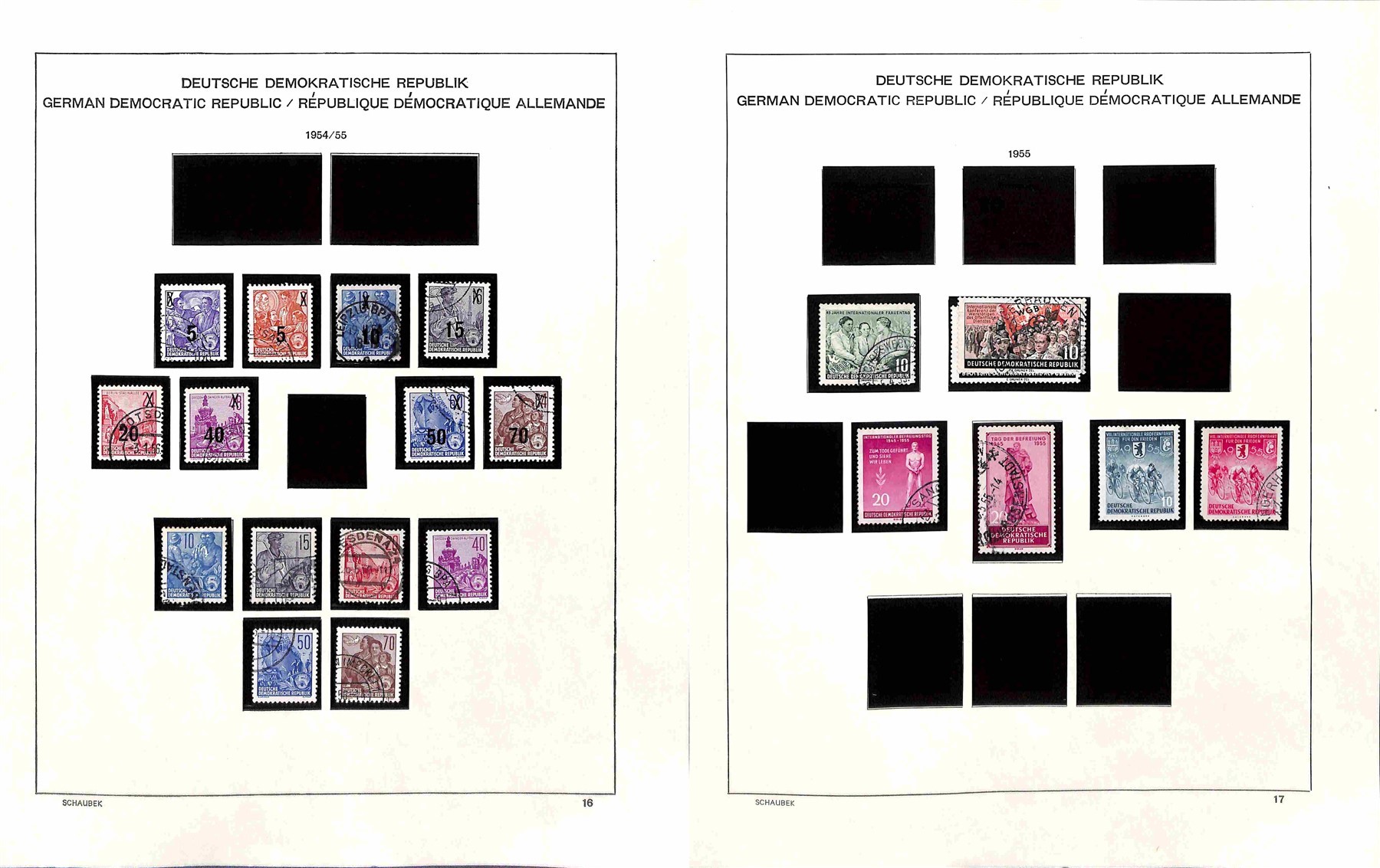 Germania / Ddr / Posta Ordinaria